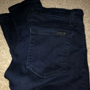 Joes jeans high rise skinny size 27 dark blue